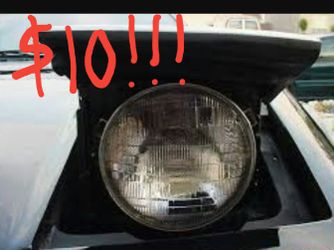 Headlights round old school!