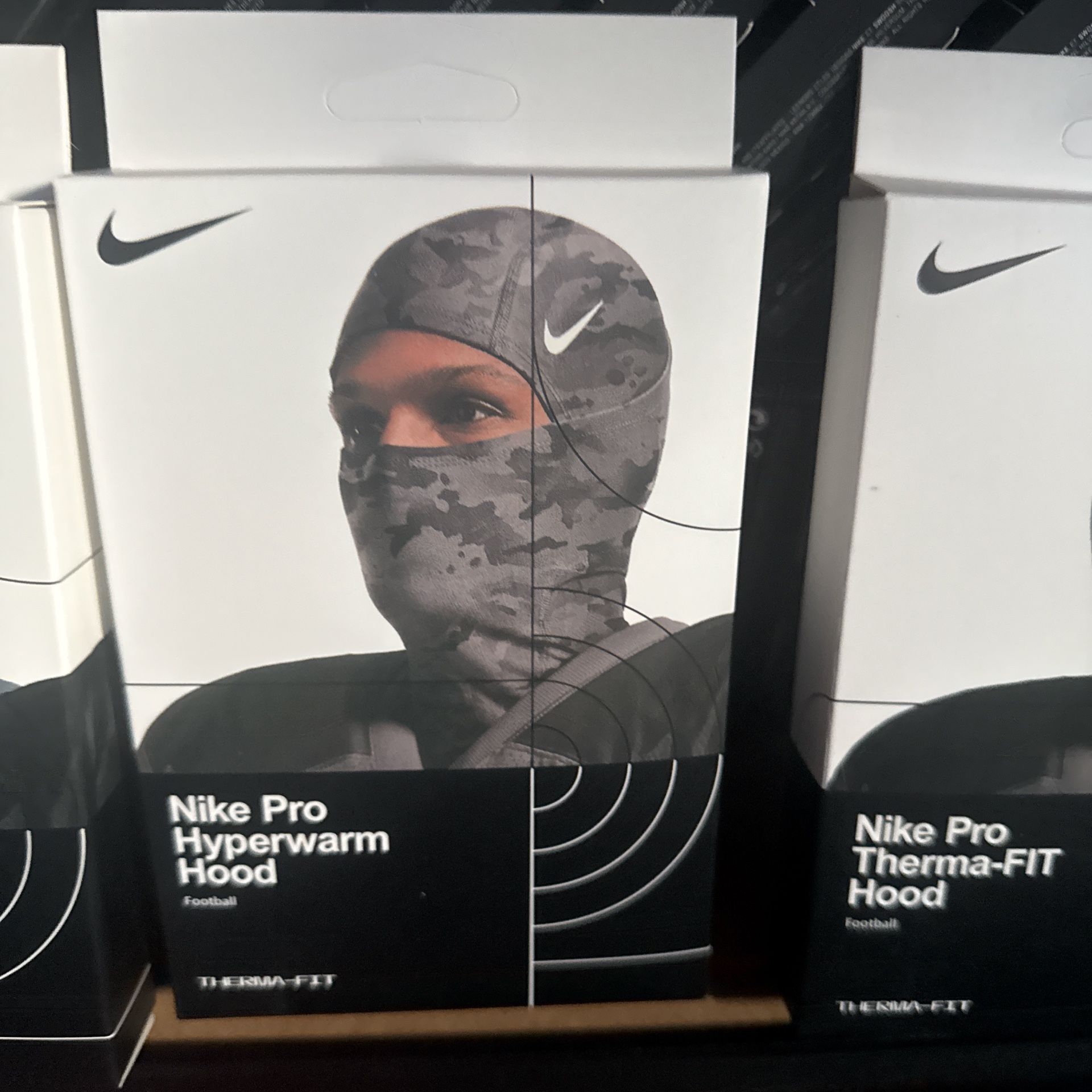 Nike Pro Ski Mask Gray Camo Brand New