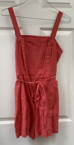 Old Navy Tie Front Romper Small