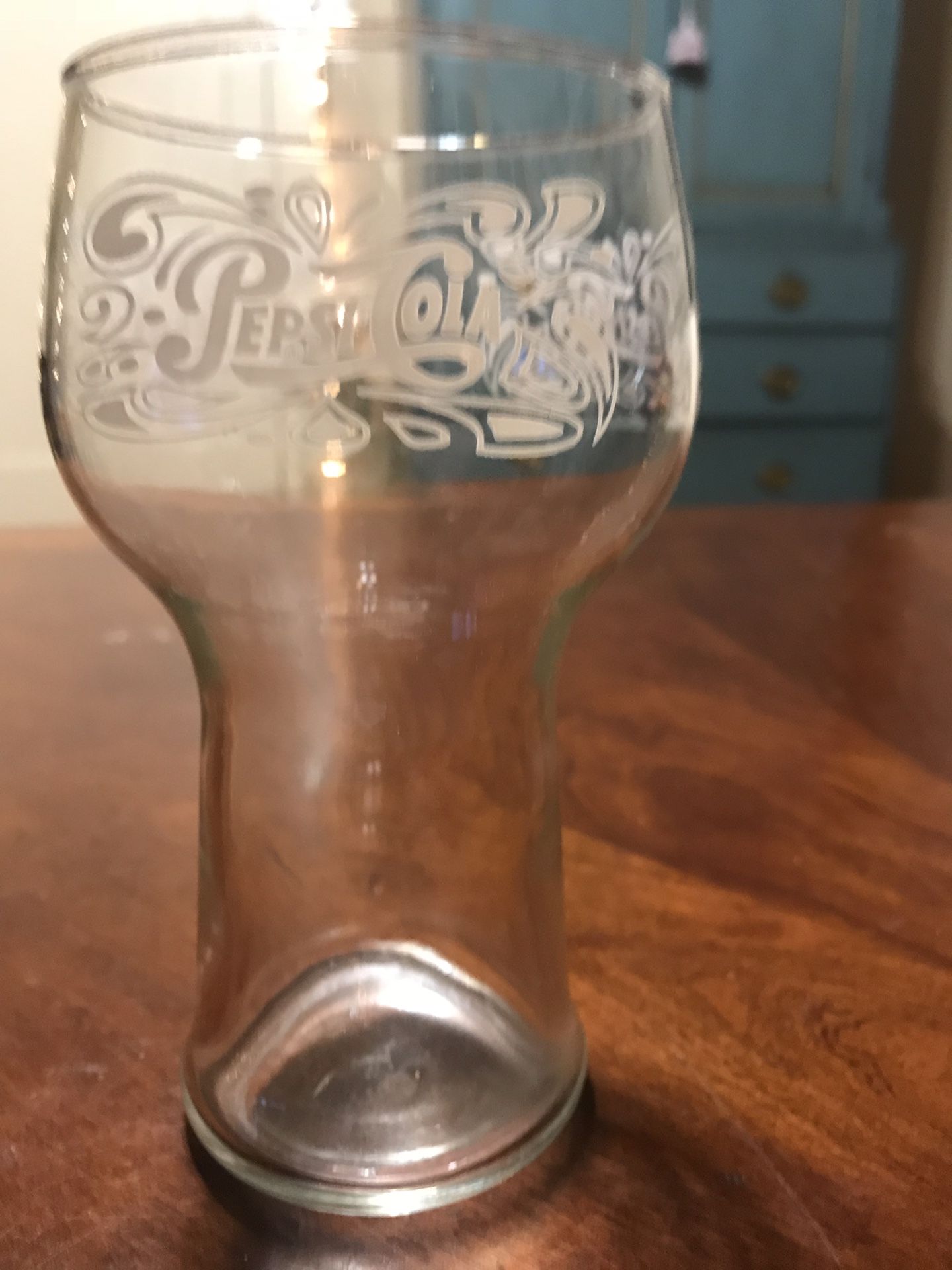 Vintage Pepsi Cola Decorative Collectible Glass Cup