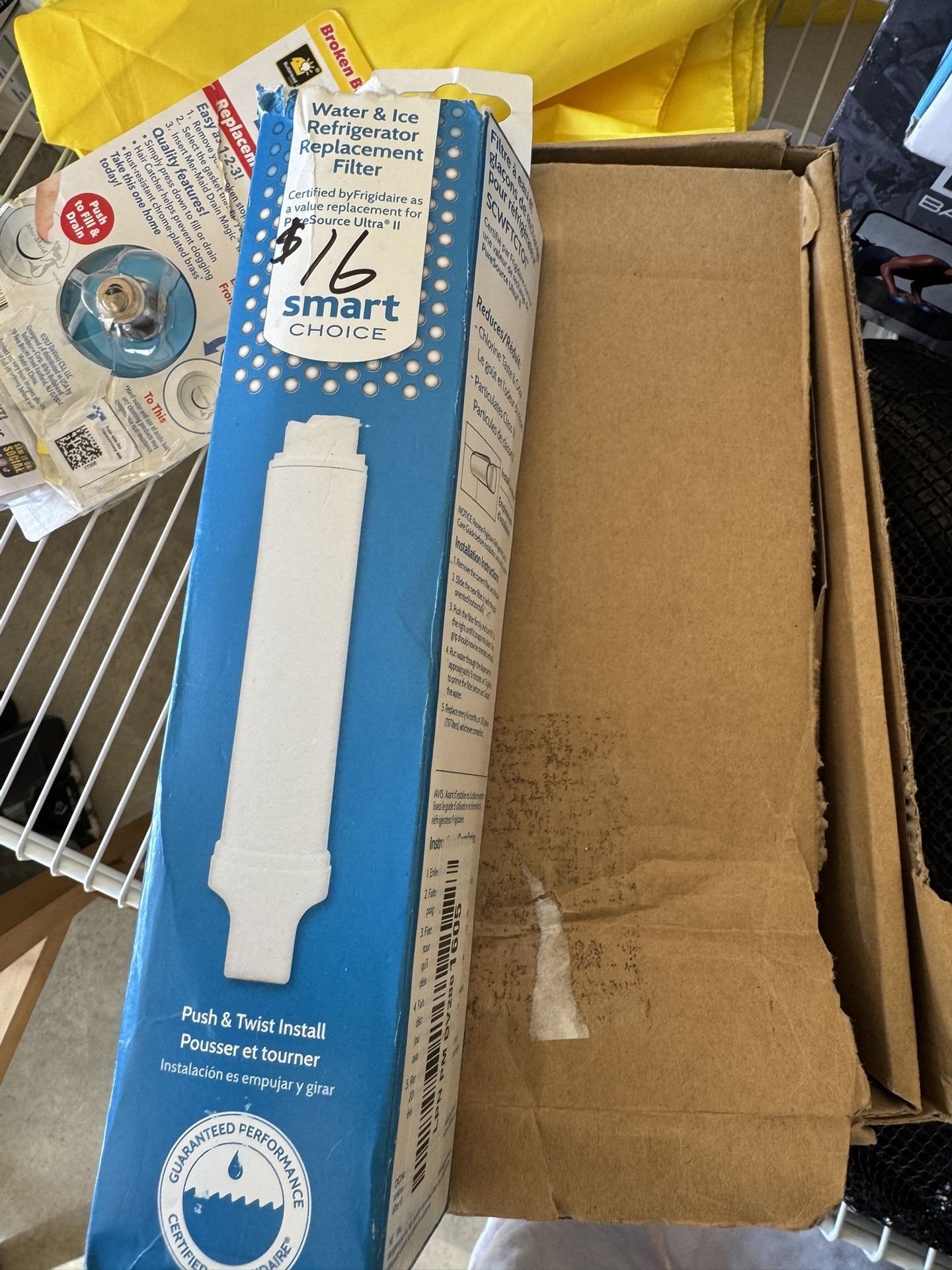 Water And Ice Filter Brand New
