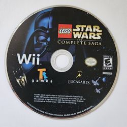 Wii Video Game Lego Star Wars The Complete Saga Disc Only