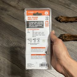 Hex shank drill bits