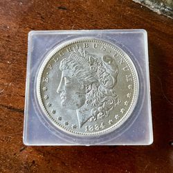 1884-CC MORGAN SILVER DOLLAR! Luster & Blast White UNC- KEY DATE-  MS65 Minimum Grade By Tampa Coin Show Licensed Grader ICG! Toning ! Best Offer! 
