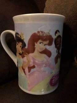 Disney Princesses Wraparound Coffee Mug Cup 2010