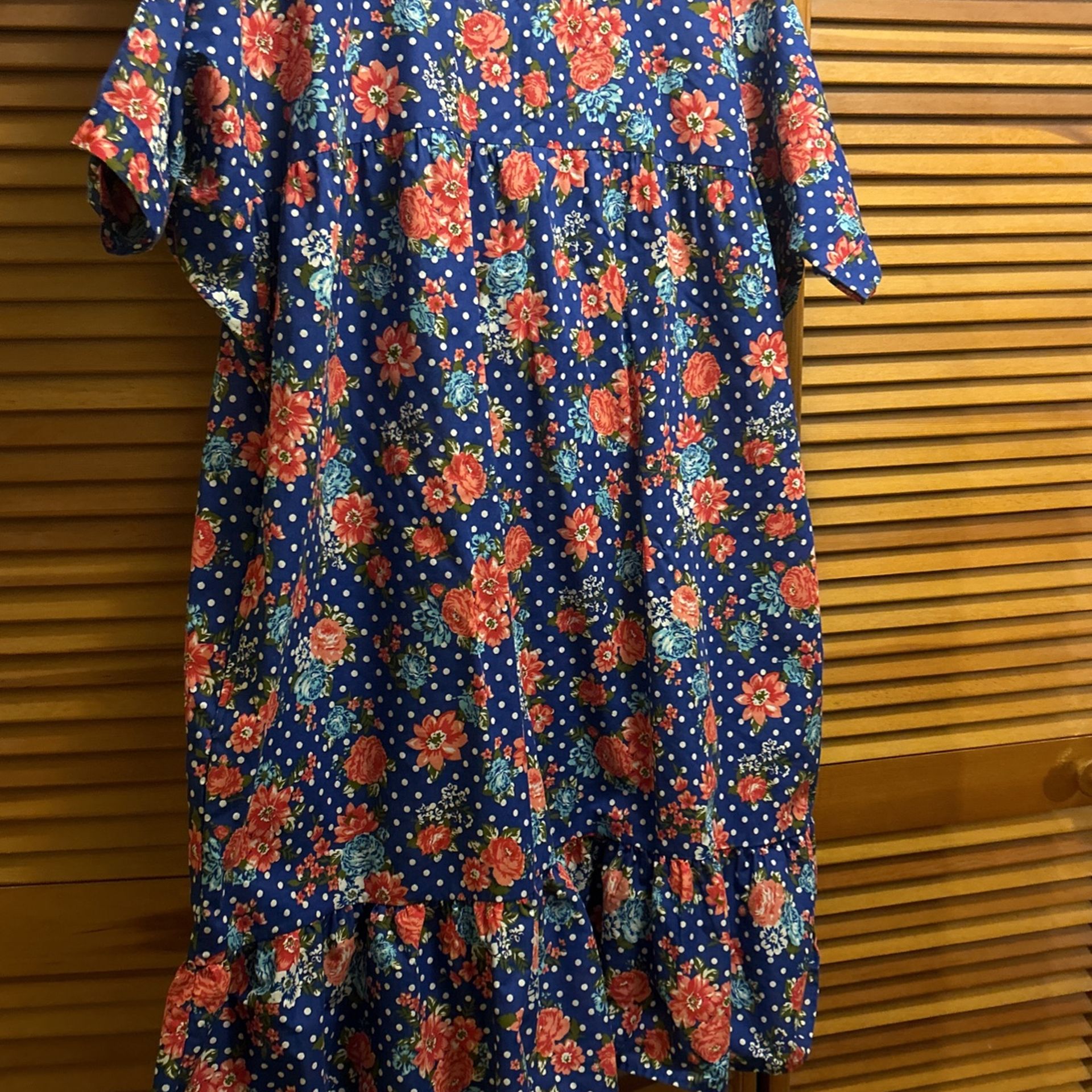 Women’s Sundress XXXL Flower Dress