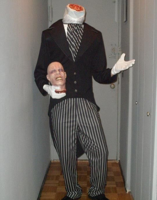 Headless Man Halloween Costume