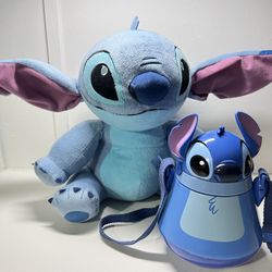 Disney Stitch Flip-Top Canteen For Kids 2 Piece 