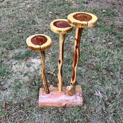 Wooden Plant Stand 