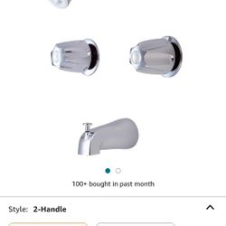 Kitchen And Bath, Shower Combo Polished Chrome