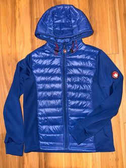 Canada Goose Hybridge Hooded Jacket Blue