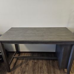 Ashley Dining Table with Shelves + Chairs