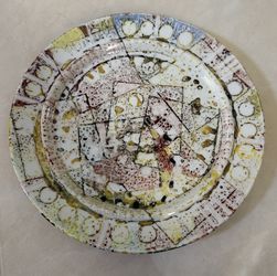 Rosenthal Germany “Cupola” Art Plate - Abstract Mosaic Design