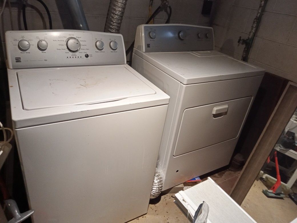 Kenmore Washer And Dryer