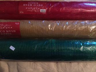 Rolls of deco mesh new