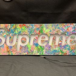 Custom Supreme LED Wall Art 