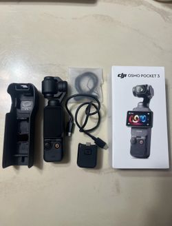 DJI osmo pocket 3 camera