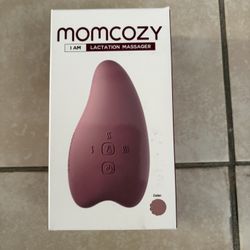 Momcozy Warming Lactation Massager 2-in-1, Soft Breast Massager for Breastfeeding, Heat + Vibration