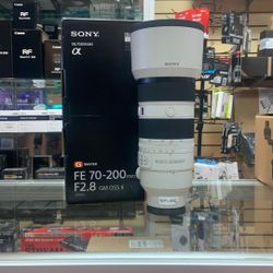 Sony 70-200mm f2.8 GM OSS II