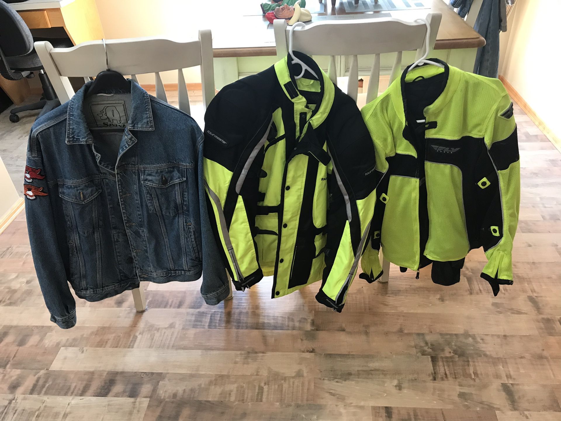 Motorcycle padded jackets