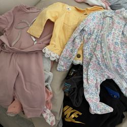 Baby Girl Clothes From New Born To 6 Months 
