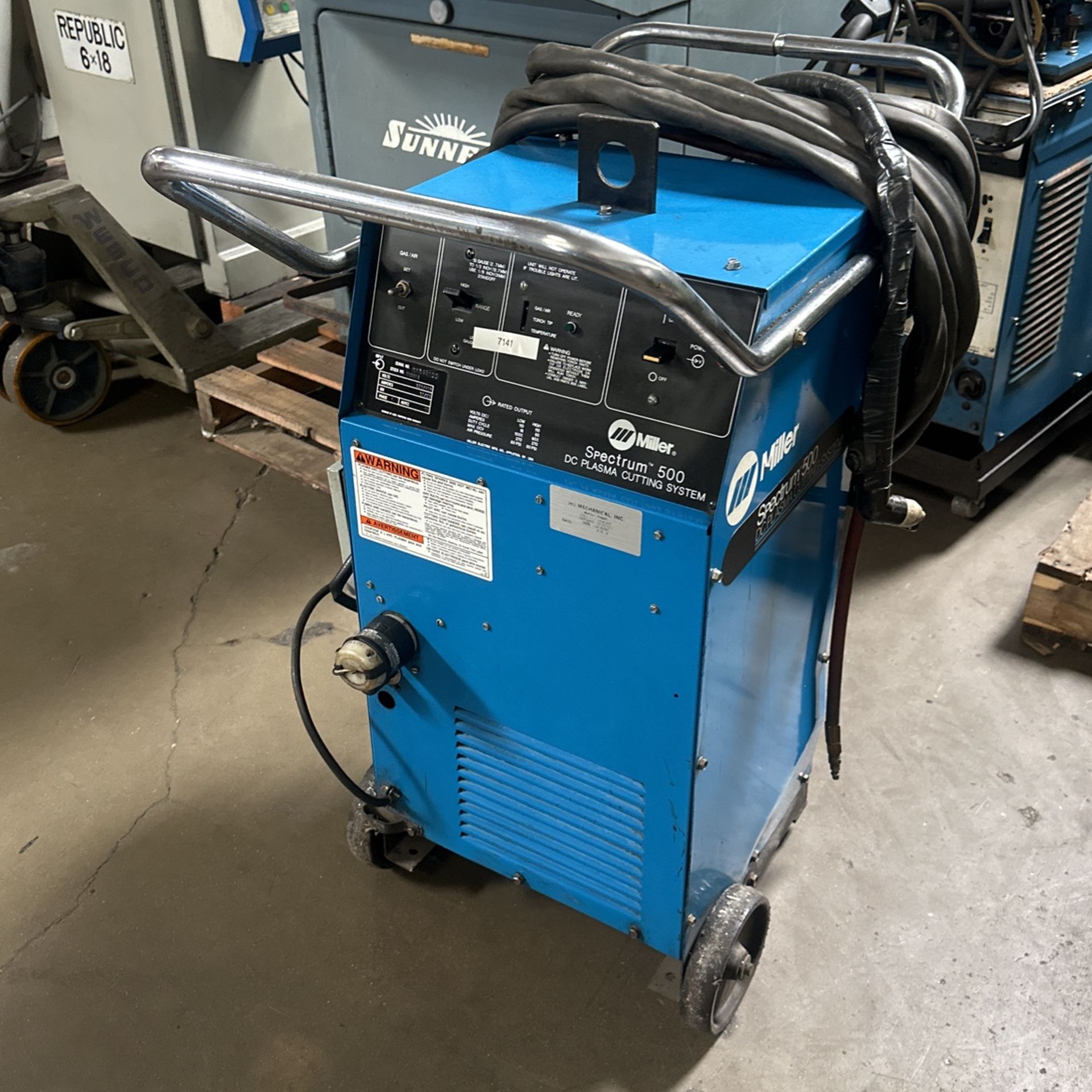 Miller Spectrum 500 Dc Plasma Cutter System