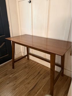Solid wood desk