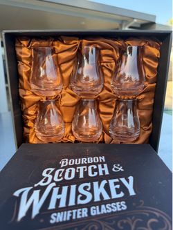 Bourbon Scotch & Whiskey Snifter Glasses