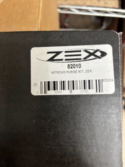 ZEX Nitrous purge kit. New