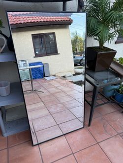 Large wall Mirror 25”x49”x1.5”