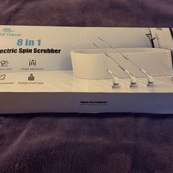 8-1 electric spin scrubber