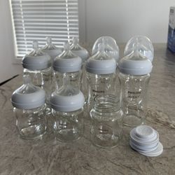 Avent Phillips Baby Bottles Glass