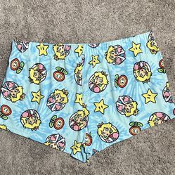 Super Mario Bro Pajama Shorts Size 10/12 L
