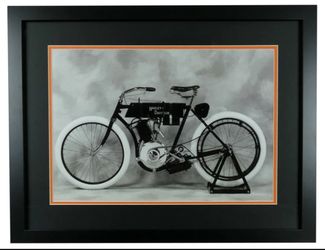 1903 Harley Davidson Model 1 Serial Number One Framed 16x20 High Quality Photo
