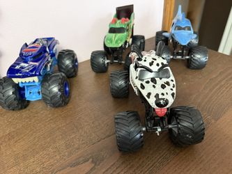 Monster Truck Set of 4