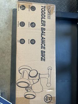 Toddler balance bike