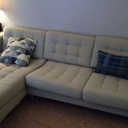 Ikea mid-century modern sectional sofa