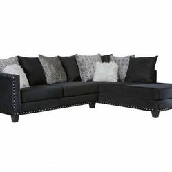 Brand New Black Sectional On Sale!