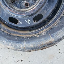Emergency spare tire.
