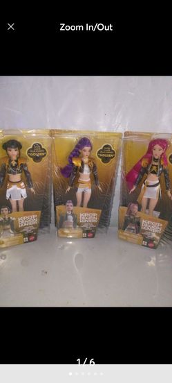 KPop Demon Hunters HUNTR/X “Golden” Singing Dolls SET OF 3 DOLLS