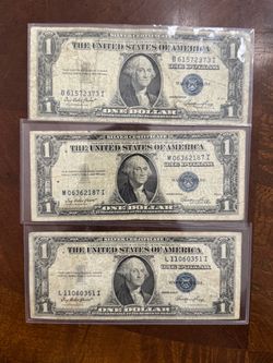 💵 Silver certificates 💵