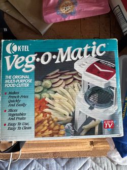 Vintage 1996 veg o matic   Food cutter