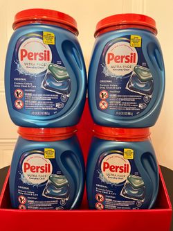 (PACK OF 4) PERSIL ULTRA PACS LAUNDRY DETERGENT