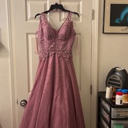 TLC ..Say Yes To The prom…Mauve Color Size 11