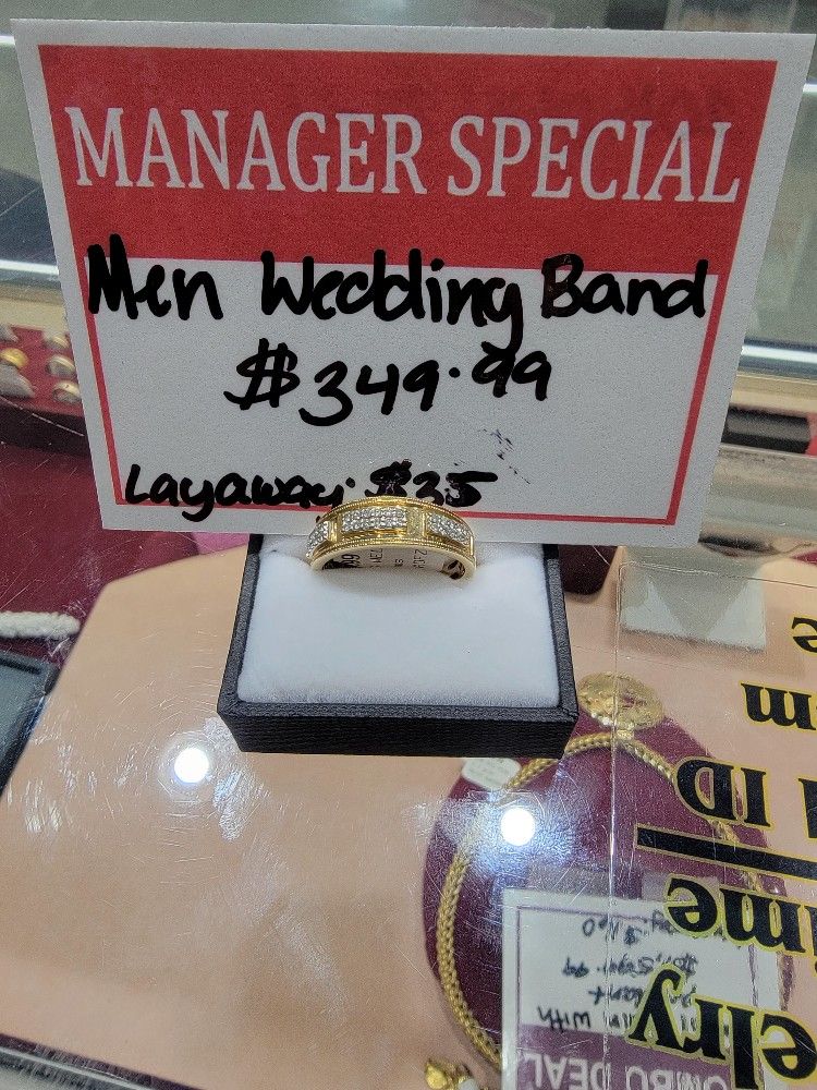 Gold Wedding Band On Sale!!