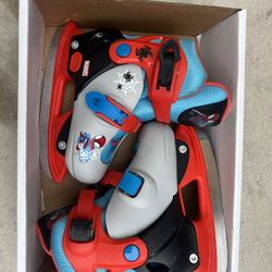 Spidey Friends Switcher IceSkate Youth 8-11 C Size For Kids Toddler  Like NEW 