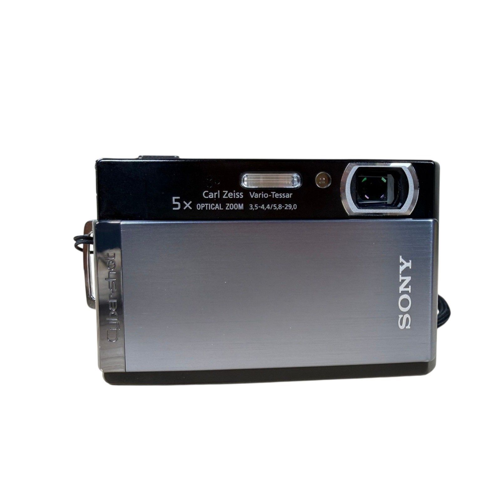 Sony CyberShot DSC-T300 10.1MP Digital Camera Bundle Silver w/ Charger + Battery Comes with: Camera Charger Battery Wrist Strap *Ask for a memory ca