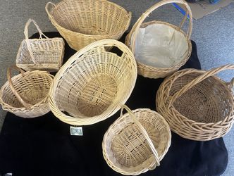 7 Wicker Baskets