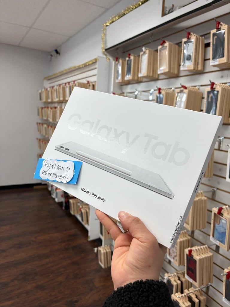 Samsung Galaxy Tab S9 FE Plus Tablet - $1 To Take it Home same Day and Pay the Rest later!