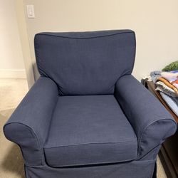 FREE: Pottery Barn Chair & Ottoman